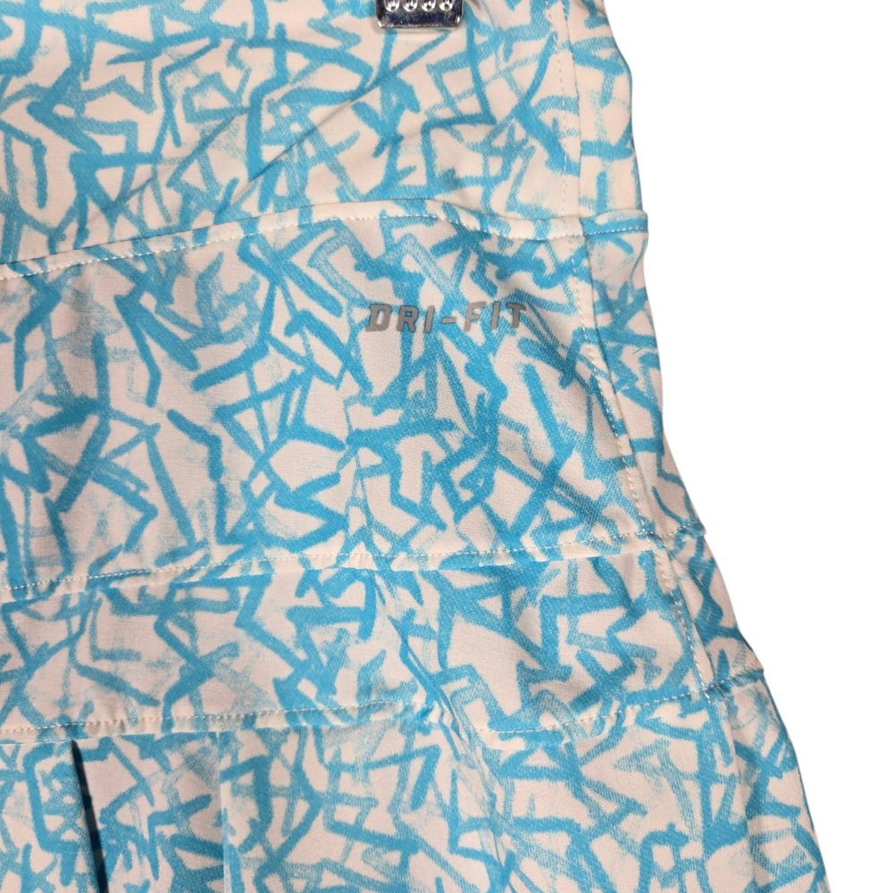 Nike Dri-Fit Tennis Skort Lot 2 Womens Size M Blue Gray Pleated Athletic Skirts - Picture 5 of 12